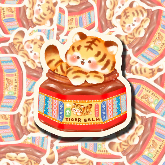 Tiger Balm Sticker