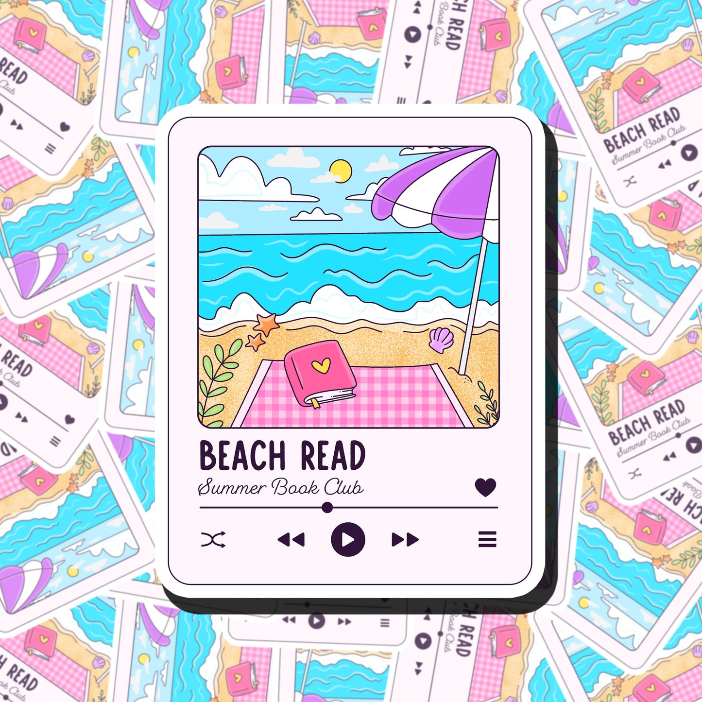 Beach Read Sticker