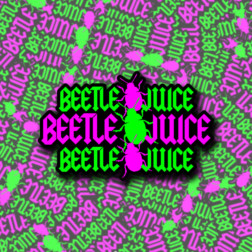Beetlejuice Sticker