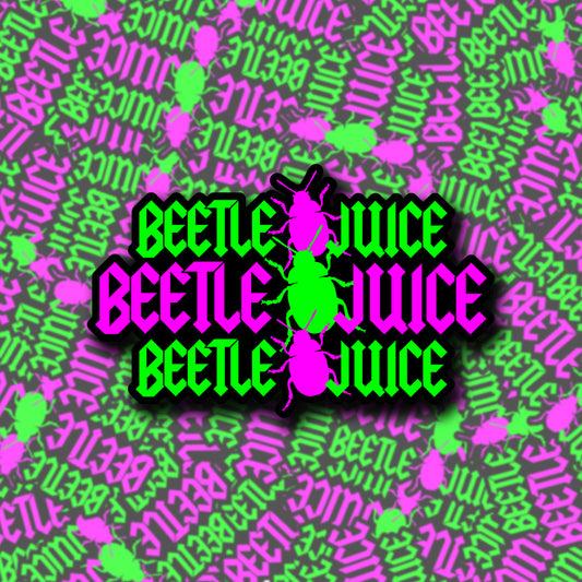 Beetlejuice Sticker