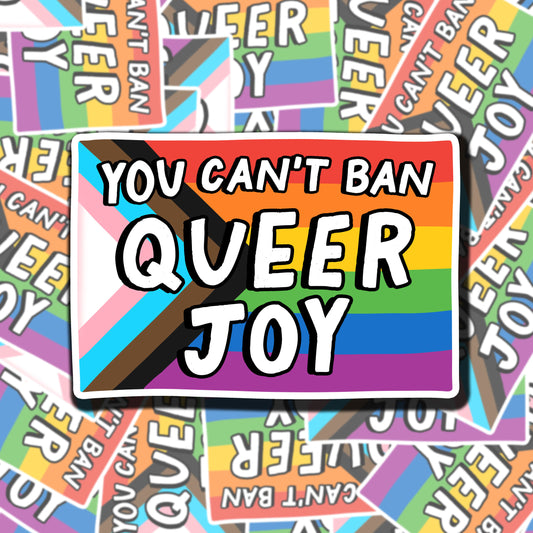 You Can't Ban Queer Joy Sticker