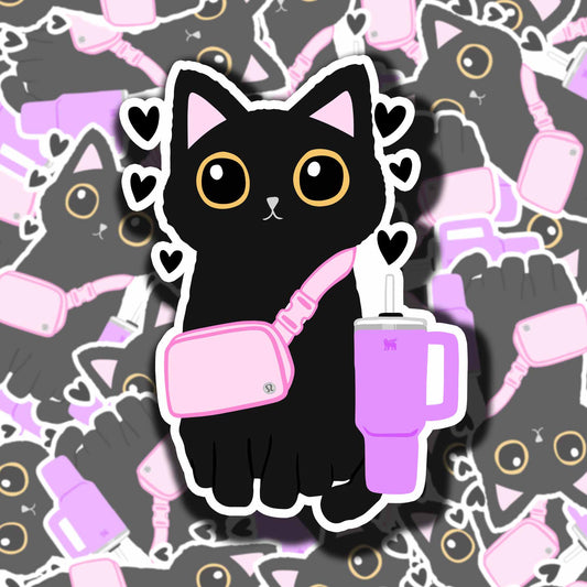 Stanley Kitty Sticker