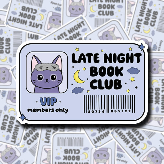Late Night Book Club Membership (holographic)