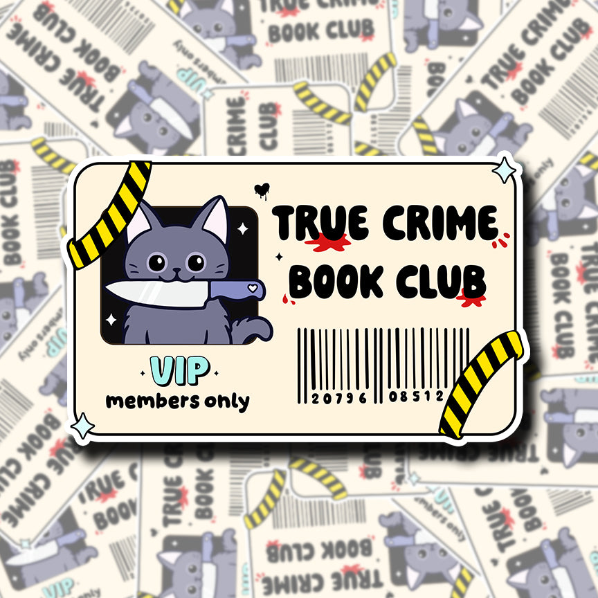 True Crime Book Club Membership (holographic)