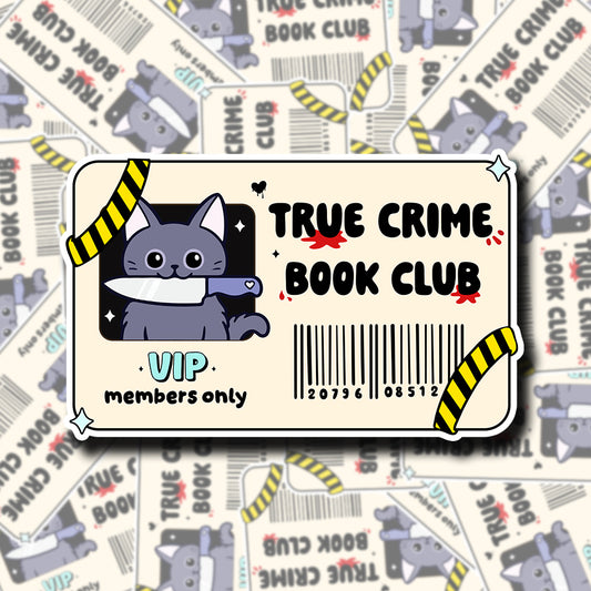 True Crime Book Club Membership (holographic)