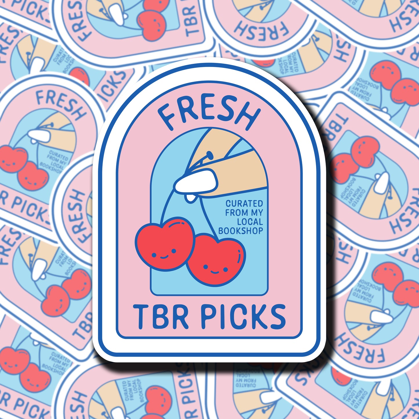 Fresh TBR Picks Fruit Sticker