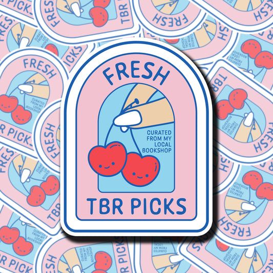 Fresh TBR Picks Fruit Sticker
