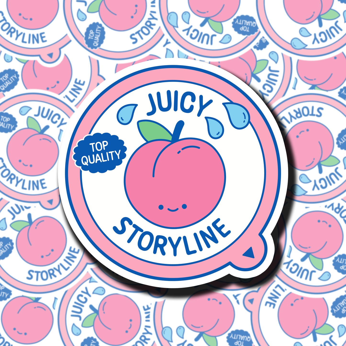 Juicy Storyline Fruit Sticker
