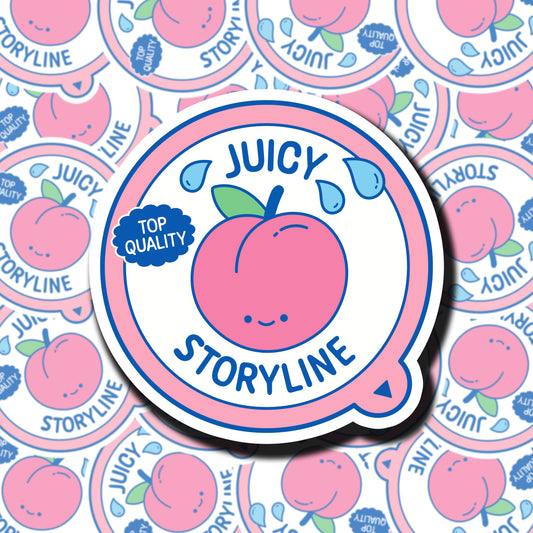 Juicy Storyline Fruit Sticker