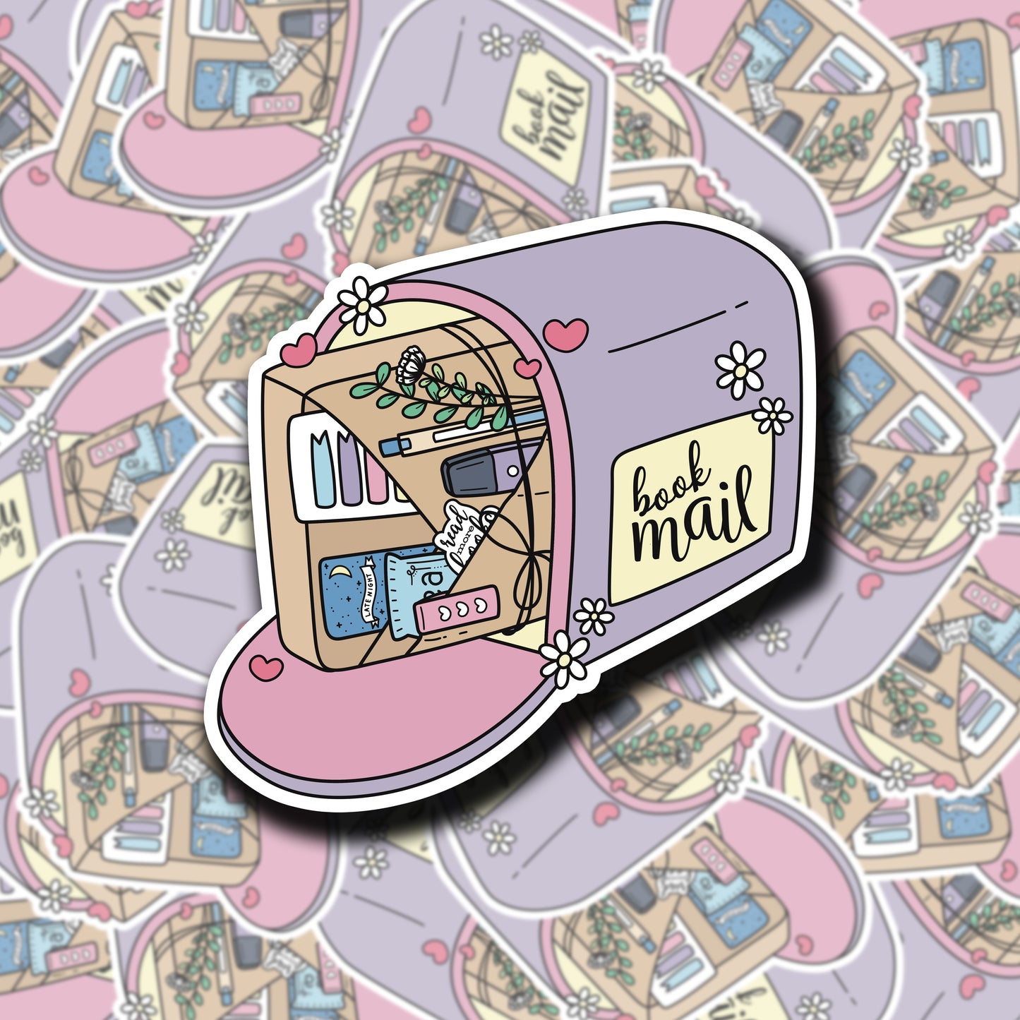 Book Mail Sticker