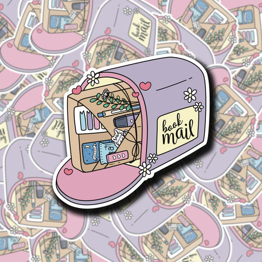Book Mail Sticker