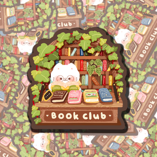 Book Club Sticker