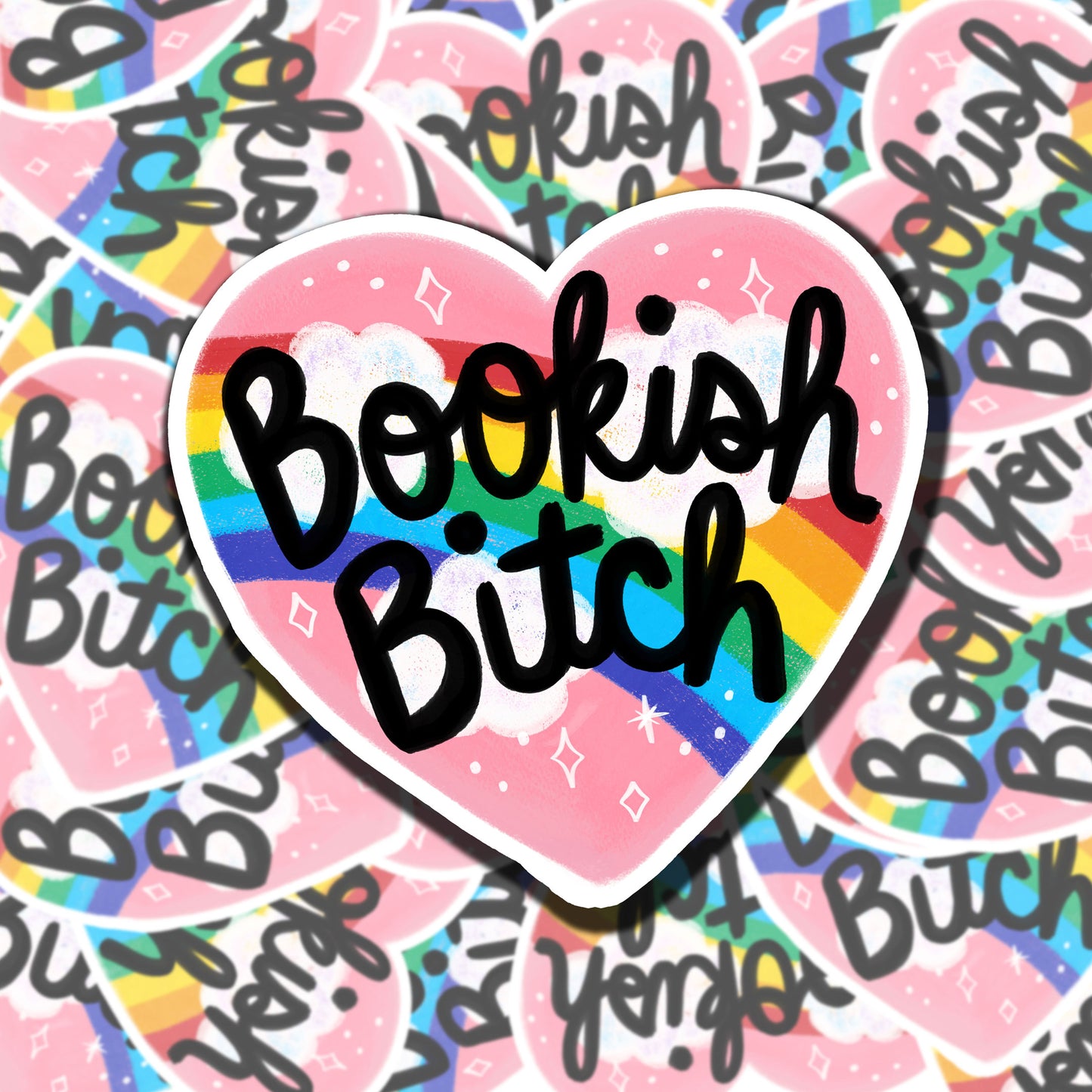 Bookish Bitch Sticker