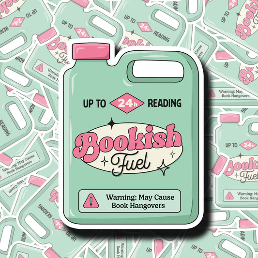 Bookish Fuel Sticker