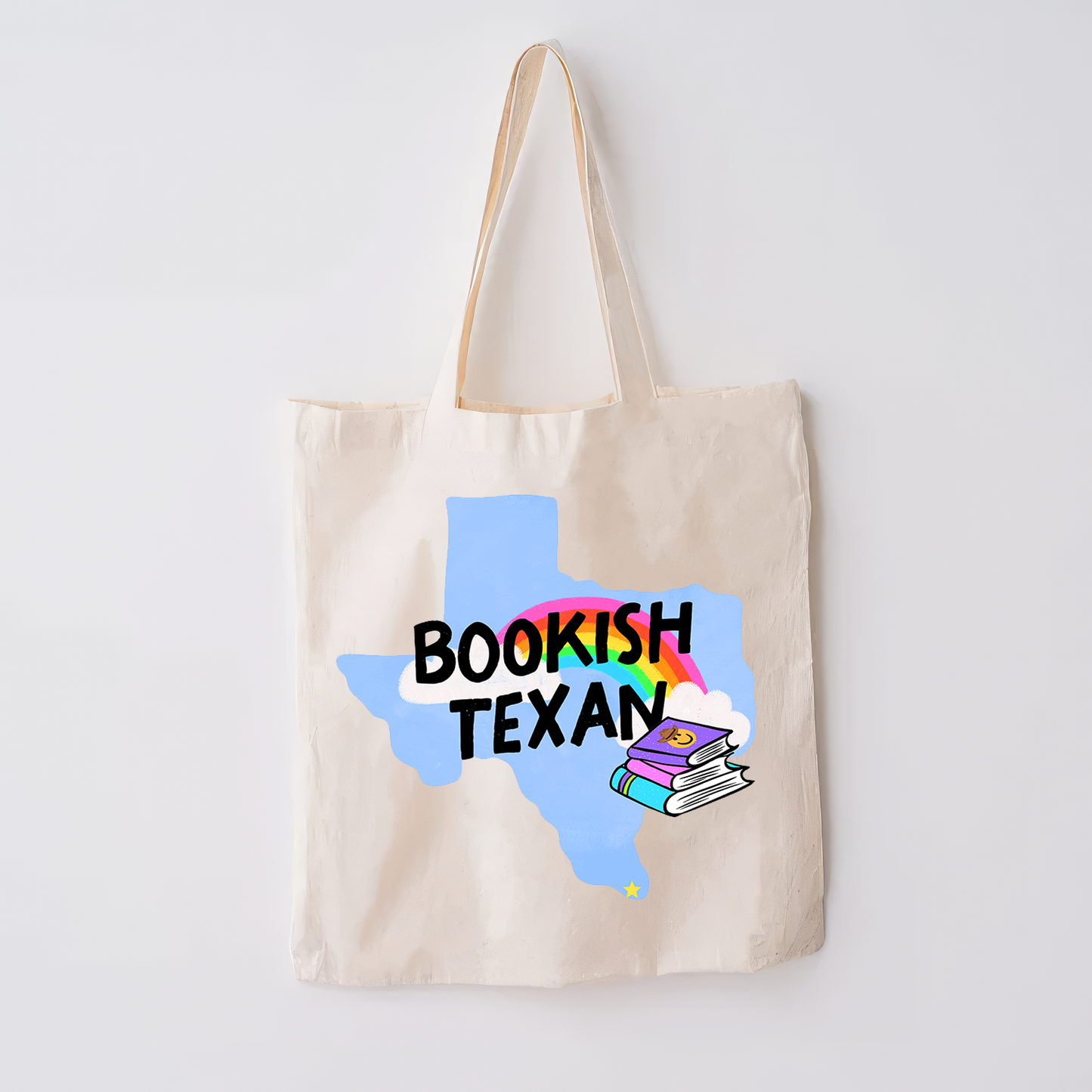 Bookish Texan Tote Bag