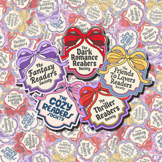 Bookish Badges Sticker Pack