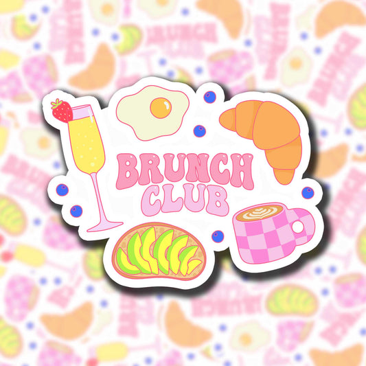 Brunch Club Sticker