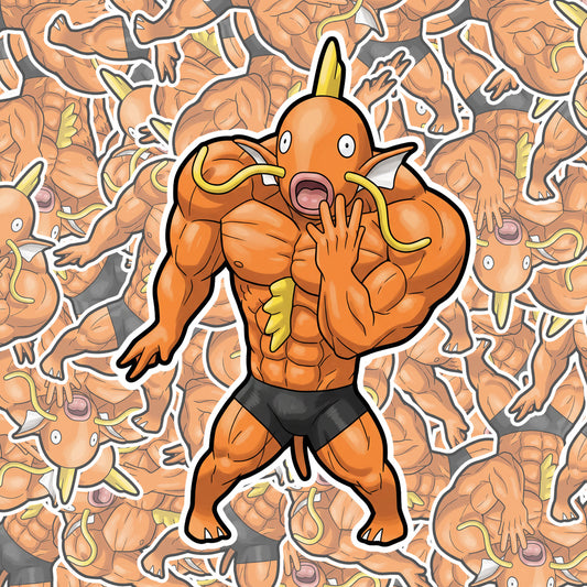 Buff Magikarp Sticker