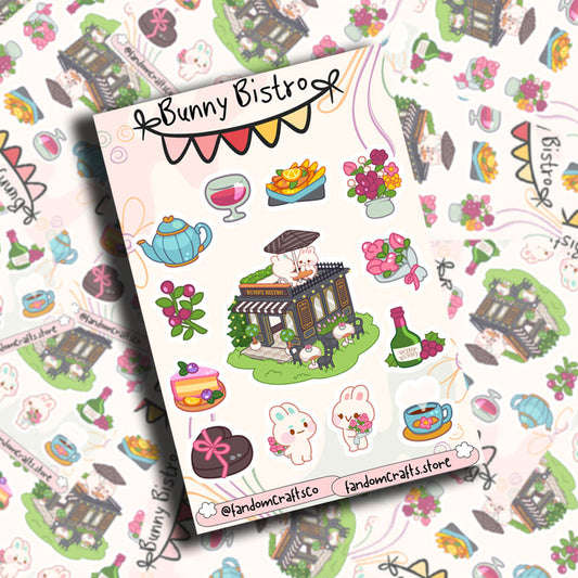 Bunny Bistro Sticker Sheet