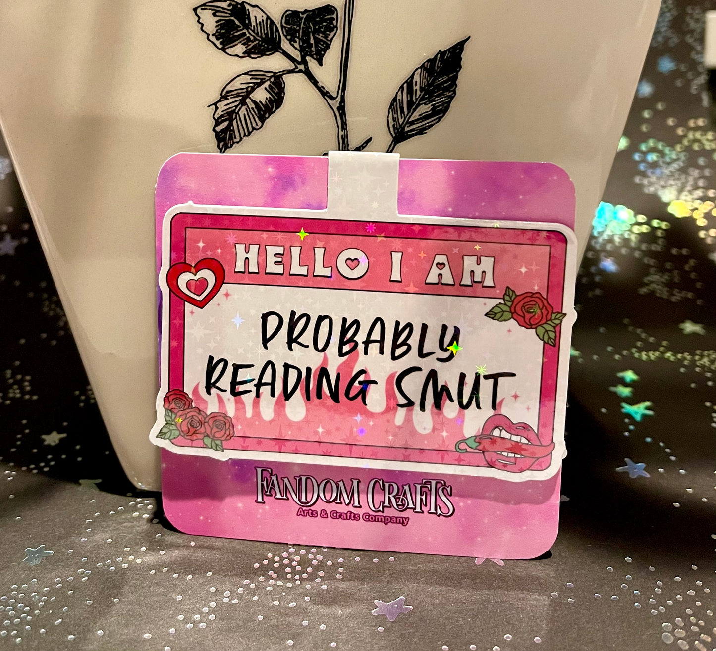 Smut Tag Magnetic Bookmark