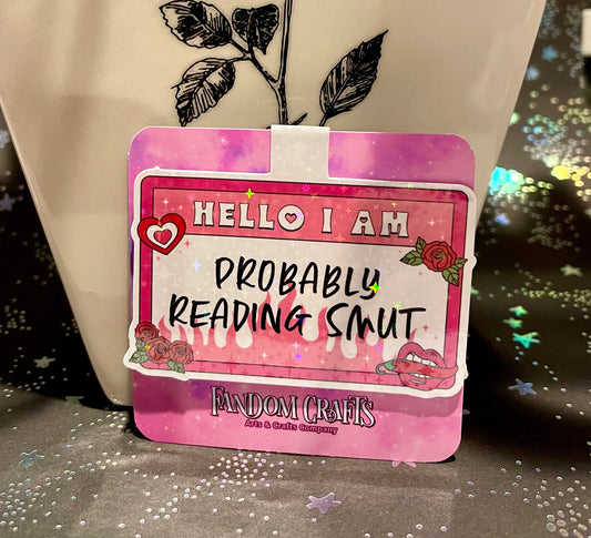 Smut Tag Magnetic Bookmark