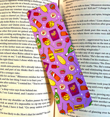 Mexican Snacks Bookmark (purple)
