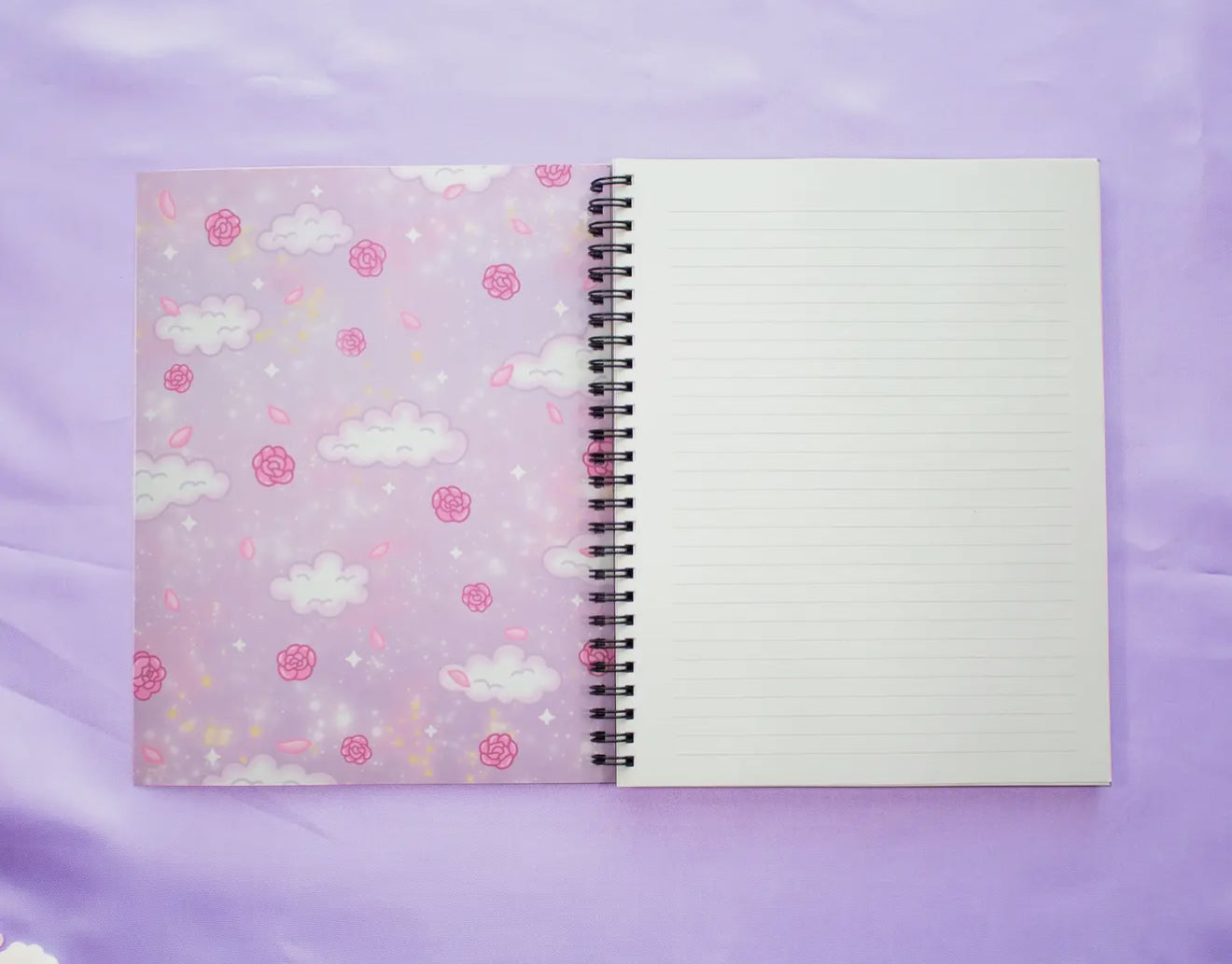 Pastel Academia Spiral Lined Notebook