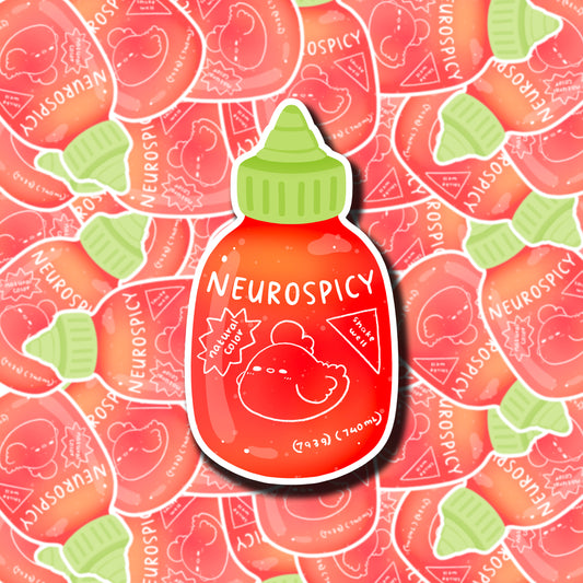 Neurospicy Sauce Sticker