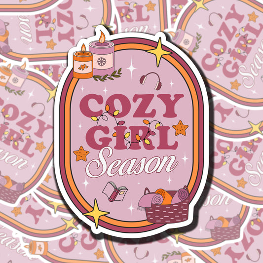 Cozy Girl Season Sticker