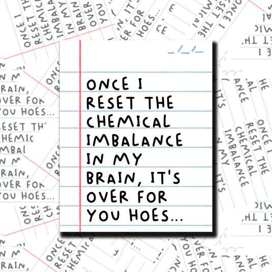 Funny Note Sticker