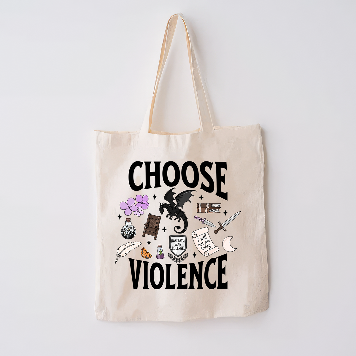 Choose Violence Tote Bag