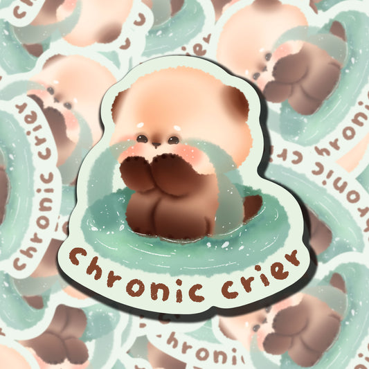 Chronic Crier Sticker