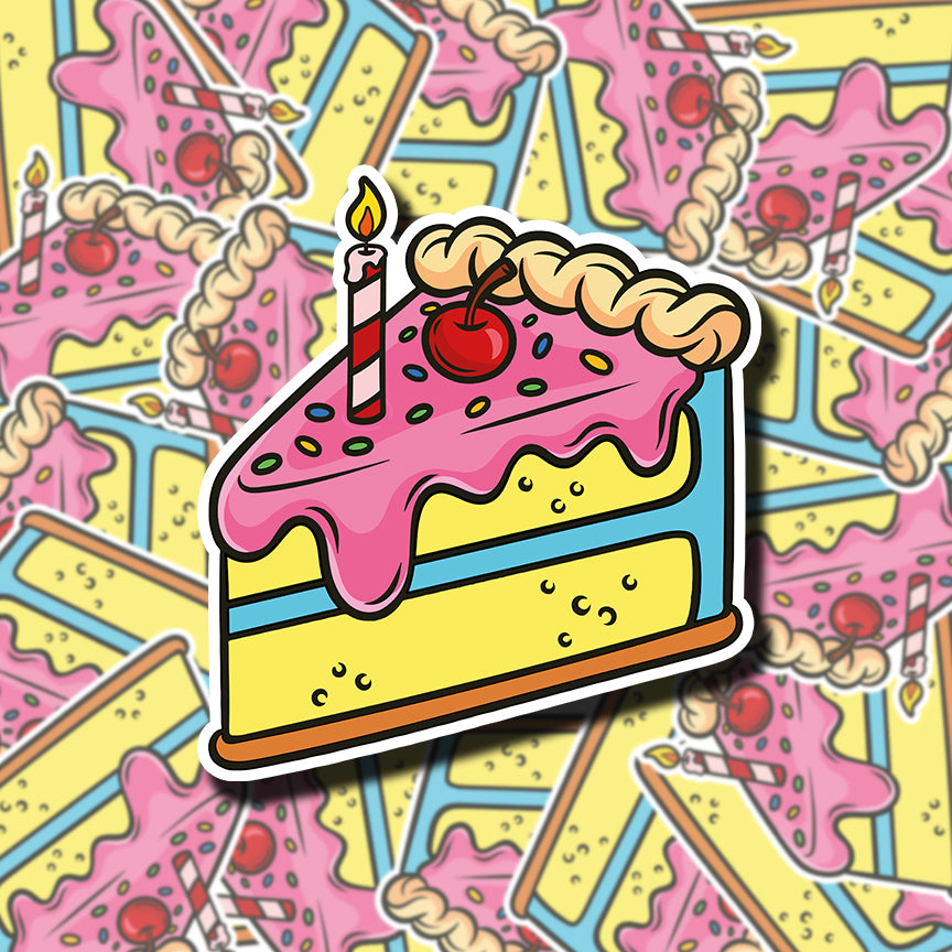 Comic Cake Sticker