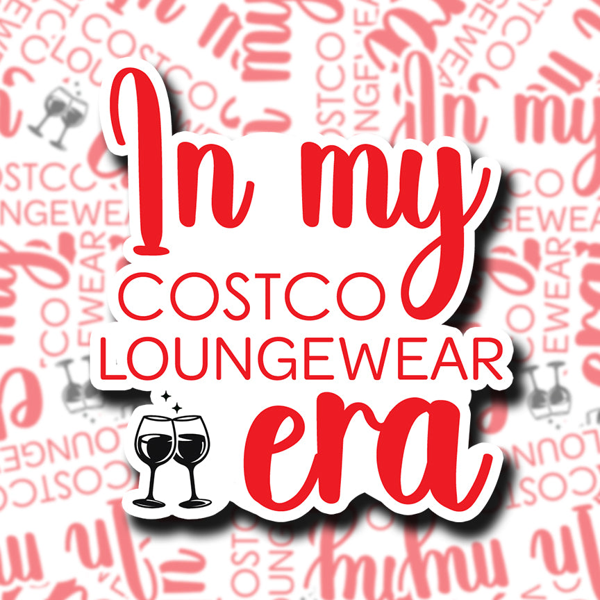 Costco Loungewear Era Sticker