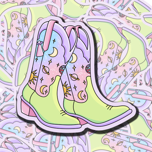 Cosmic Cowgirl Boots