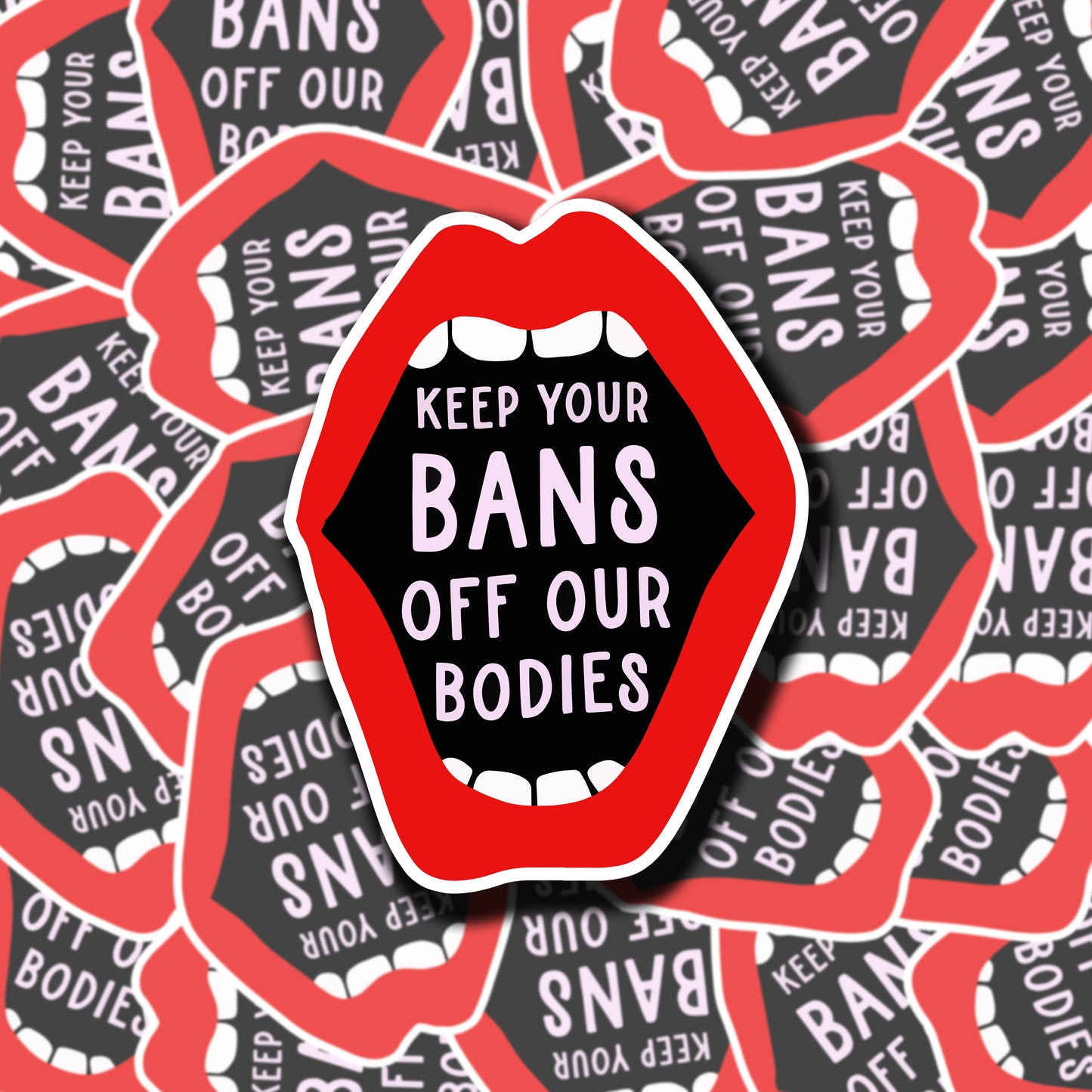 Bans Off Our Bodies Sticker