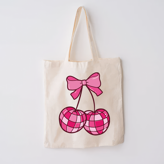 Disco Cherry Tote Bag