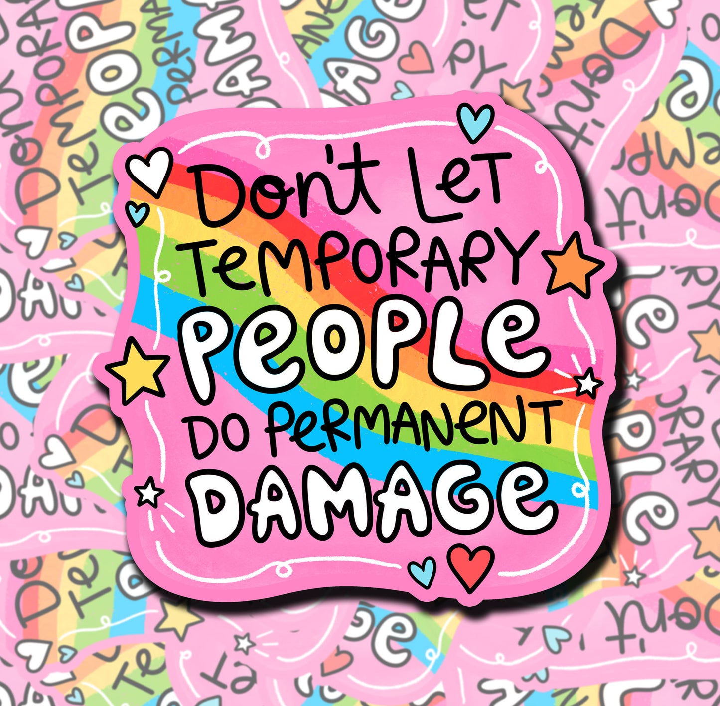 Temporary People Stikcer