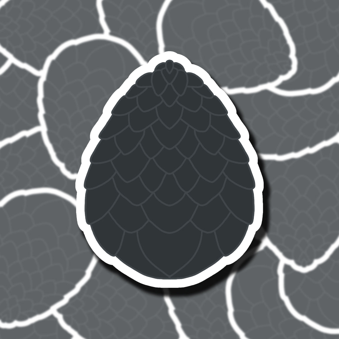 Dragon Egg Sticker (holographic)