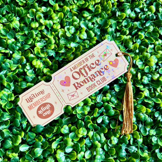 Office Romance Bookmark(holographic)
