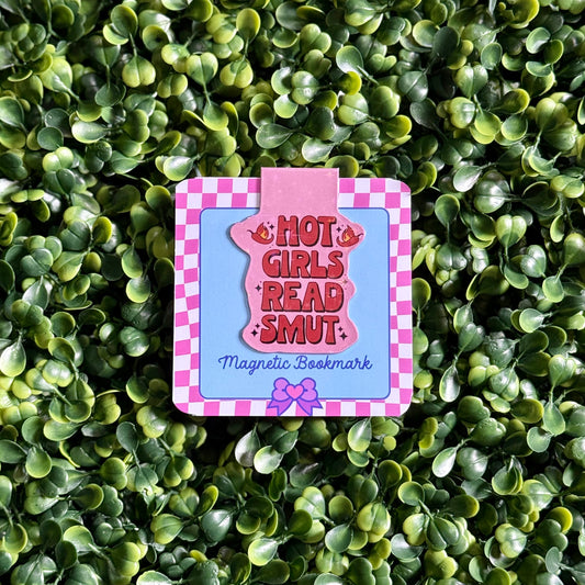 Hot Girls Read Magnetic Bookmark (holographic)