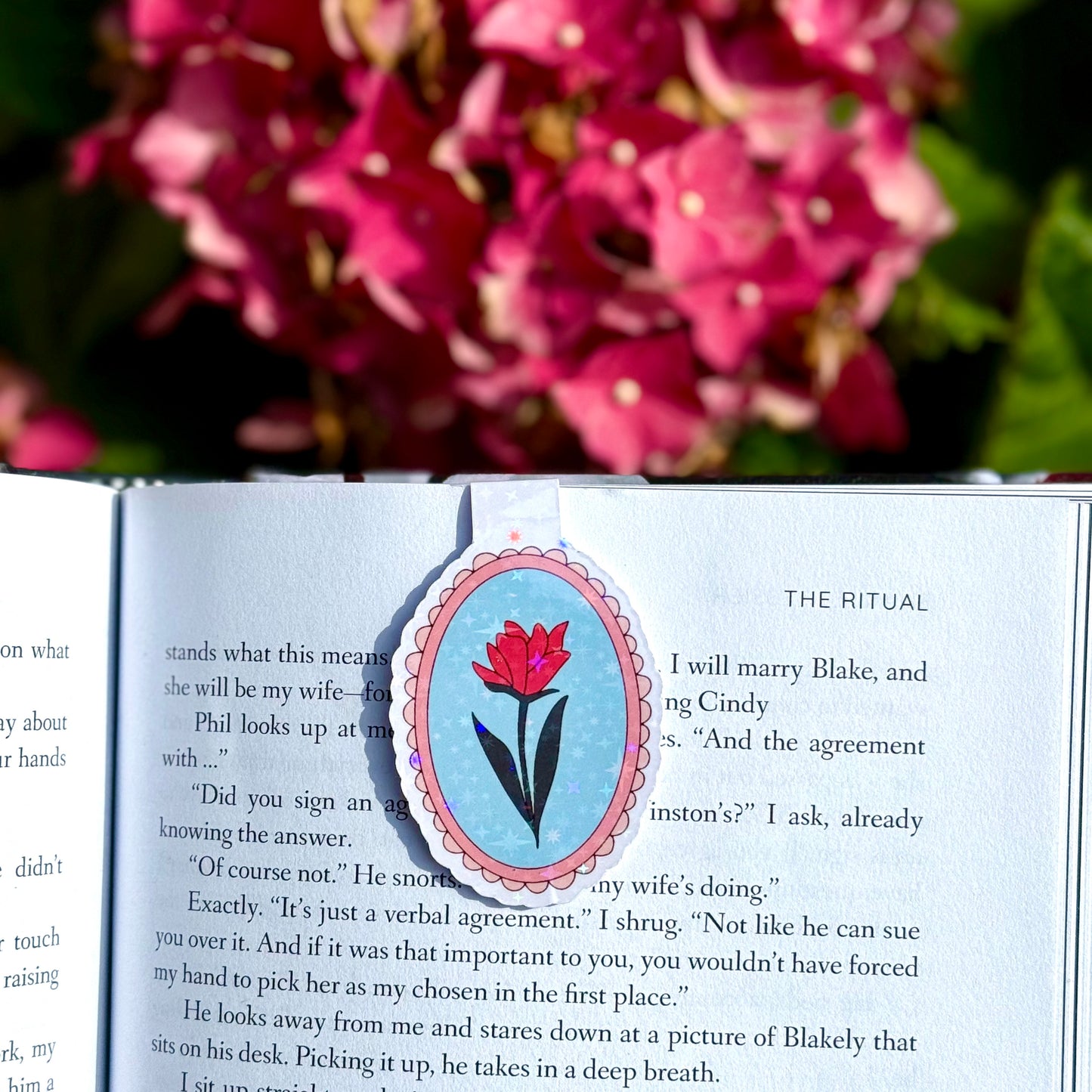 Tulip Magnetic Bookmark (holographic)