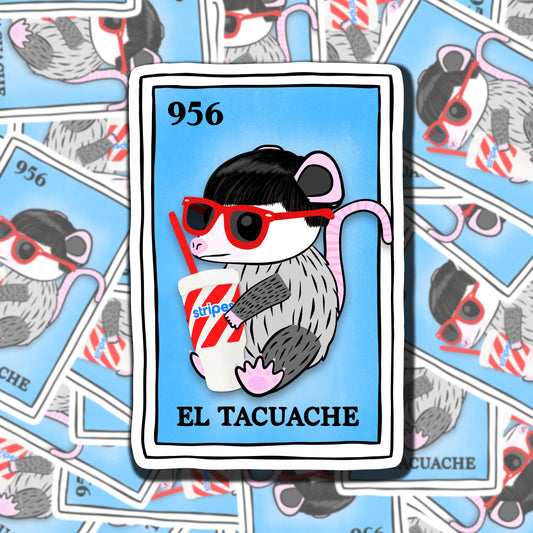 El Tacuache Sticker