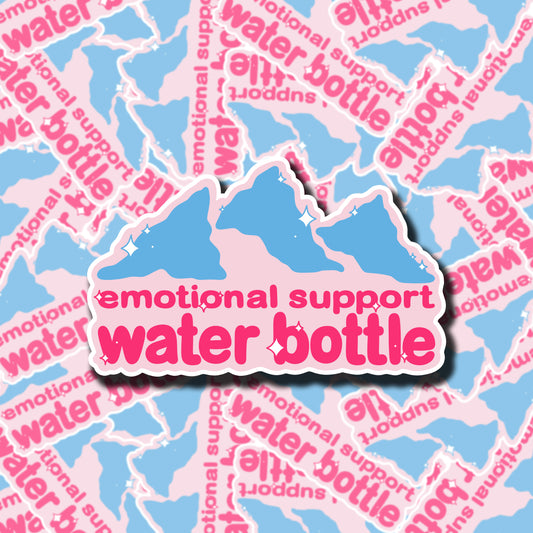 Emotional Support Water Bottle (holographic)