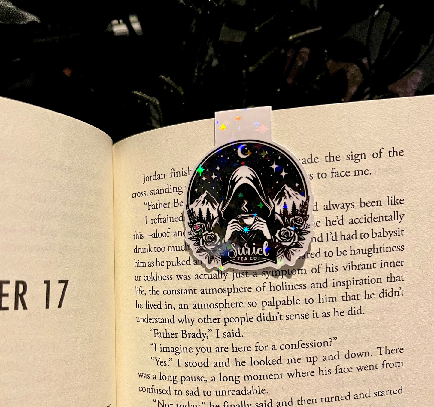 Suriel Tea Co Magnetic Bookmark
