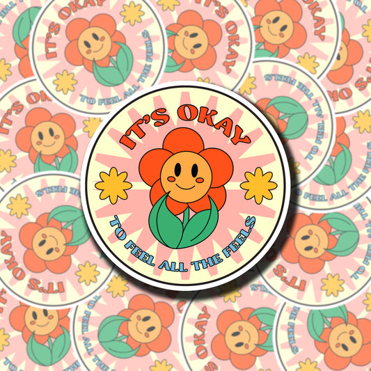 It’s Ok To Feel The feels Stickers