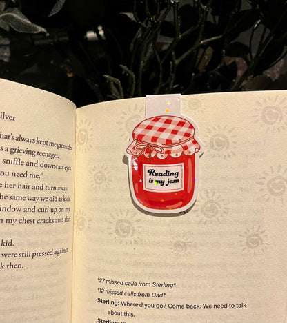 Reading Jam Magnetic Bookmark