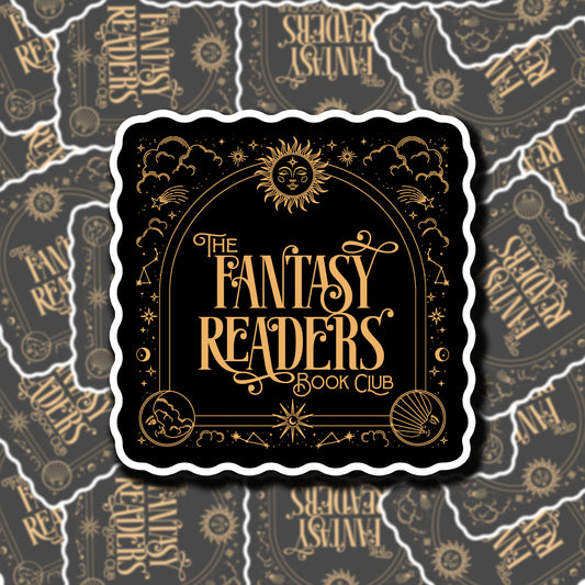 The Fantasy Readers Book Club Sticker