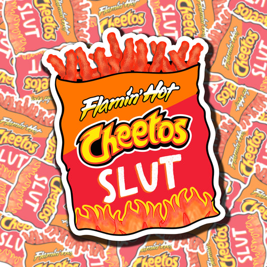 Hot Cheeto Slut Sticker