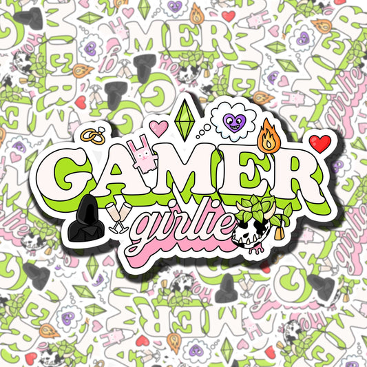 Gamer Girlie Sticker